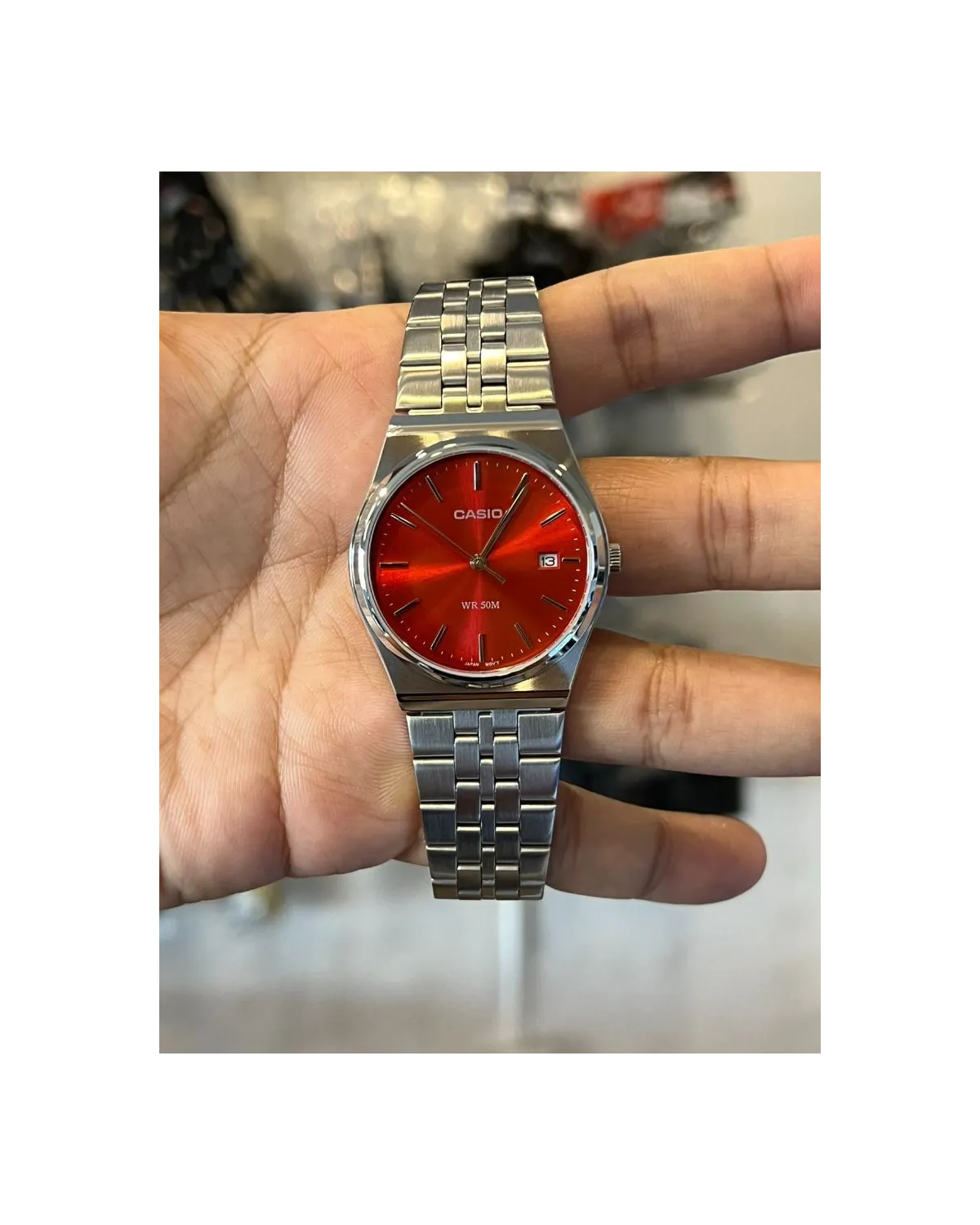 Zegarek Męski Casio MTP-B145D-4A2 + BOX (zd230e)