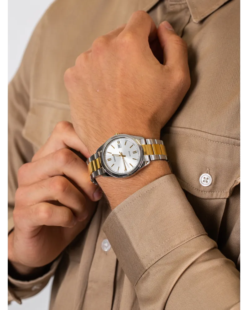 ZEGAREK MĘSKI CASIO MTP-1302SG-7AV (zd072e) + BOX