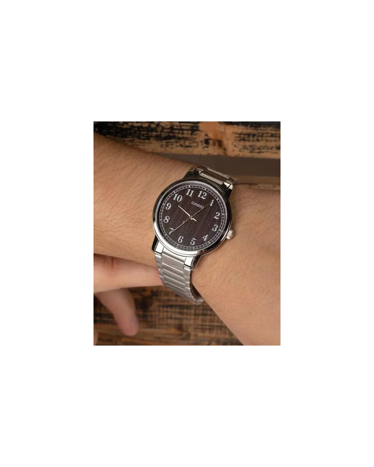 ZEGAREK MĘSKI CASIO MTP-E145D-5B1 (zd196b)  + BOX