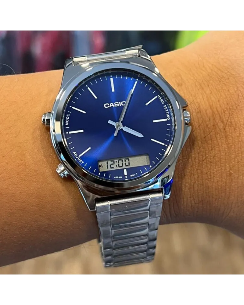 ZEGAREK MĘSKI CASIO MTP-VC01D-2E + BOX (zd239a)