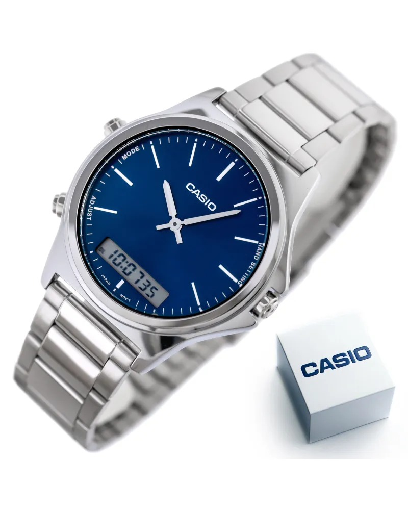 ZEGAREK MĘSKI CASIO MTP-VC01D-2E + BOX (zd239a)
