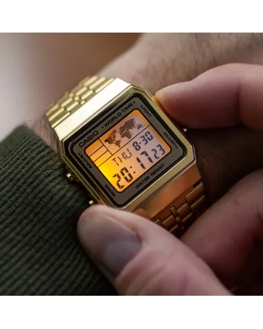 ZEGAREK MĘSKI CASIO VINTAGE A500WGA-9DF (zd158d) + BOX
