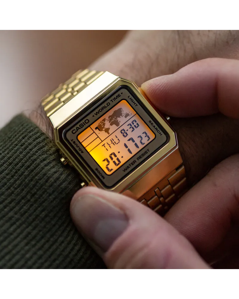 ZEGAREK MĘSKI CASIO VINTAGE A500WGA-9DF (zd158d) + BOX