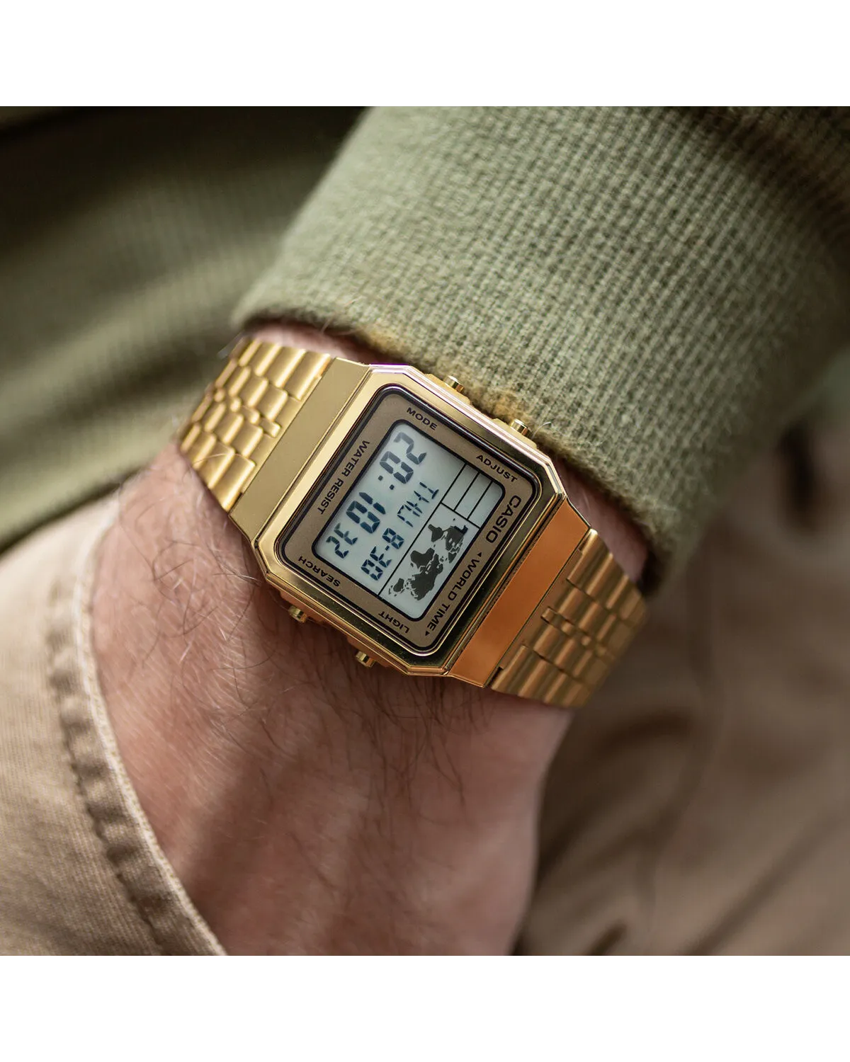 ZEGAREK MĘSKI CASIO VINTAGE A500WGA-9DF (zd158d) + BOX