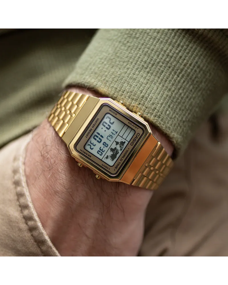 ZEGAREK MĘSKI CASIO VINTAGE A500WGA-9DF (zd158d) + BOX