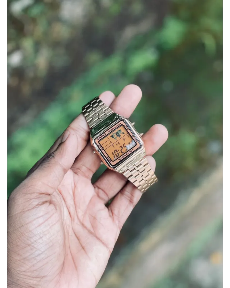 ZEGAREK MĘSKI CASIO VINTAGE A500WGA-9DF (zd158d) + BOX