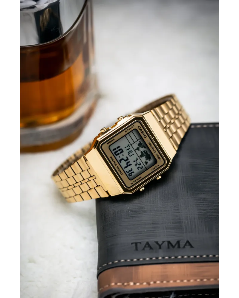 ZEGAREK MĘSKI CASIO VINTAGE A500WGA-9DF (zd158d) + BOX