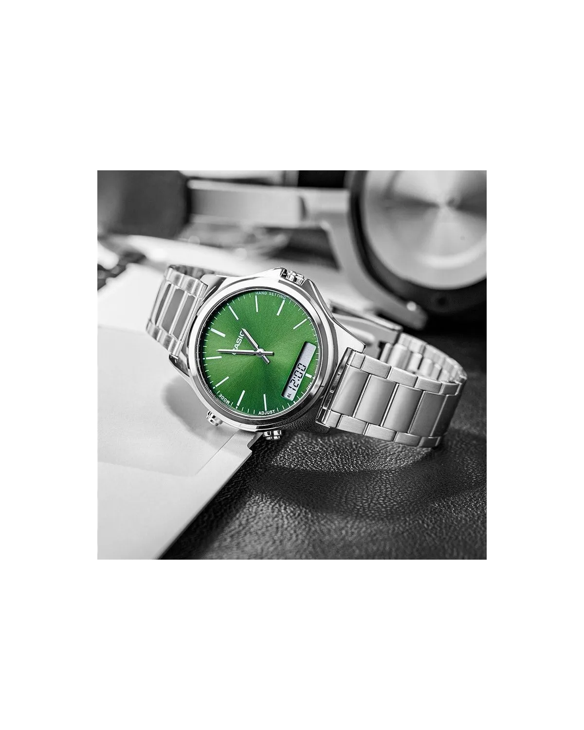 ZEGAREK MĘSKI CASIO MTP-VC01D-3E+ BOX (zd239b)