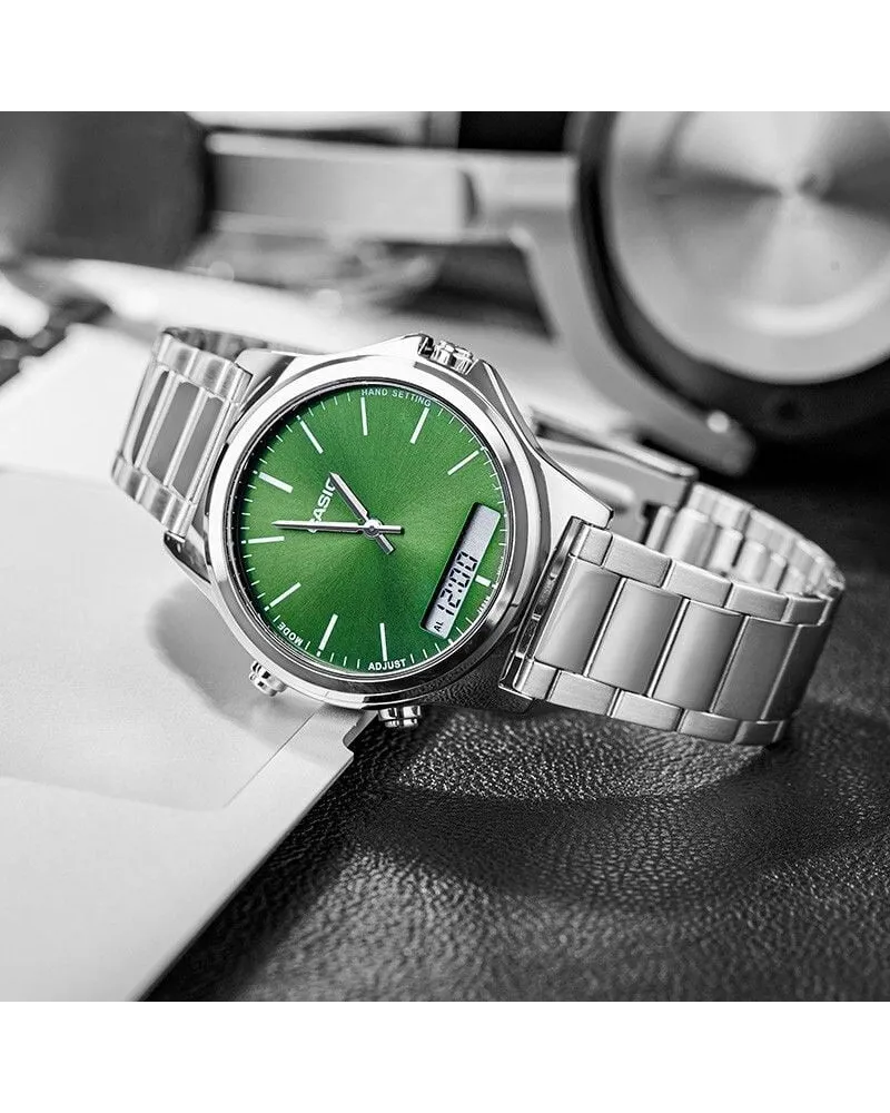 ZEGAREK MĘSKI CASIO MTP-VC01D-3E+ BOX (zd239b)