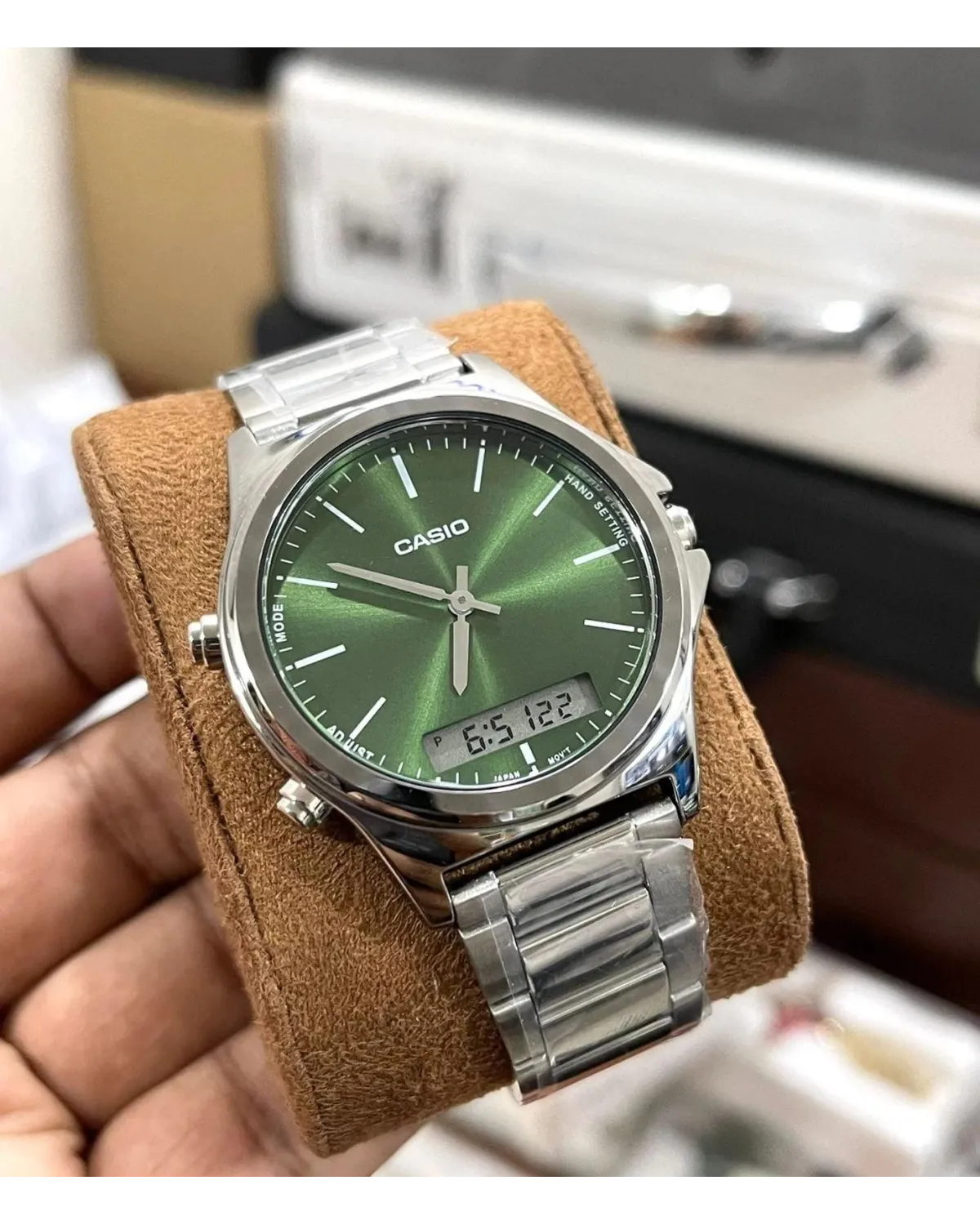 ZEGAREK MĘSKI CASIO MTP-VC01D-3E+ BOX (zd239b)