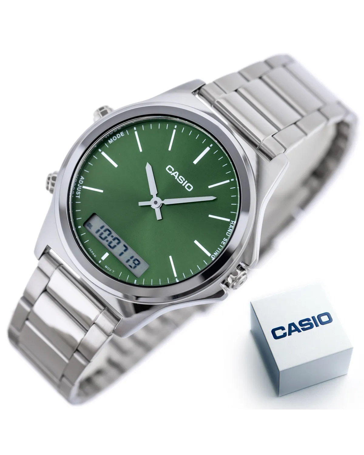 ZEGAREK MĘSKI CASIO MTP-VC01D-3E+ BOX (zd239b)
