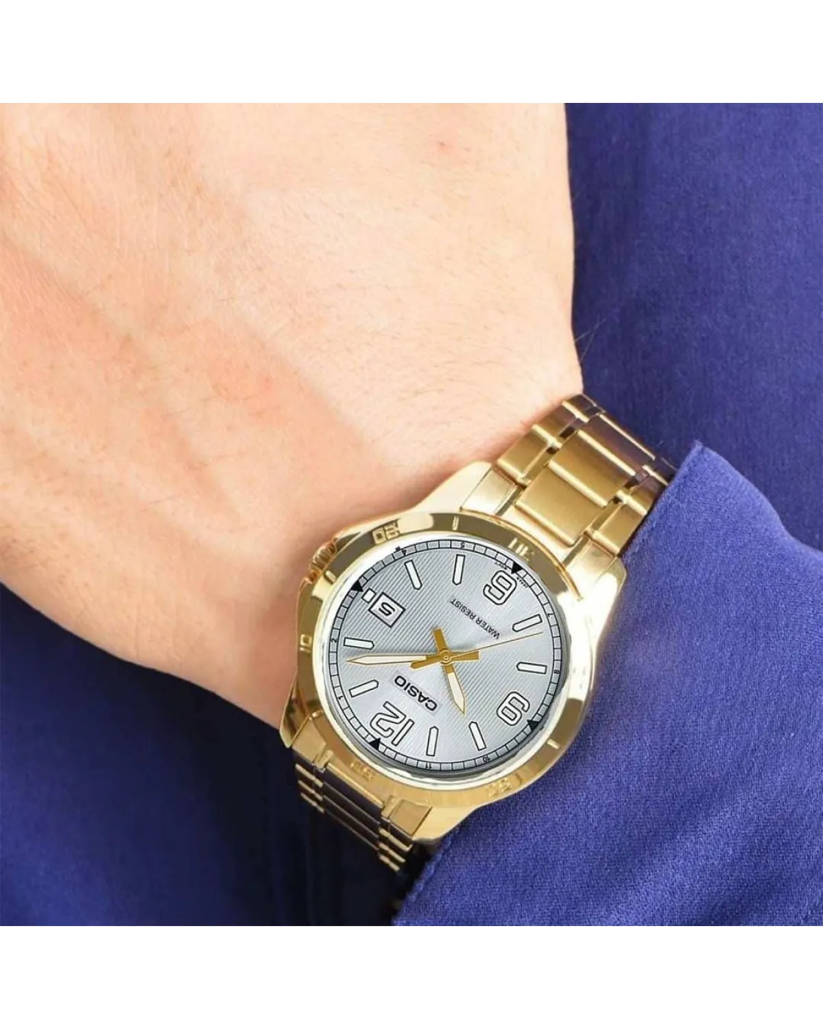 ZEGAREK MĘSKI CASIO MTP-V004G-7B2 (zd047e) + BOX
