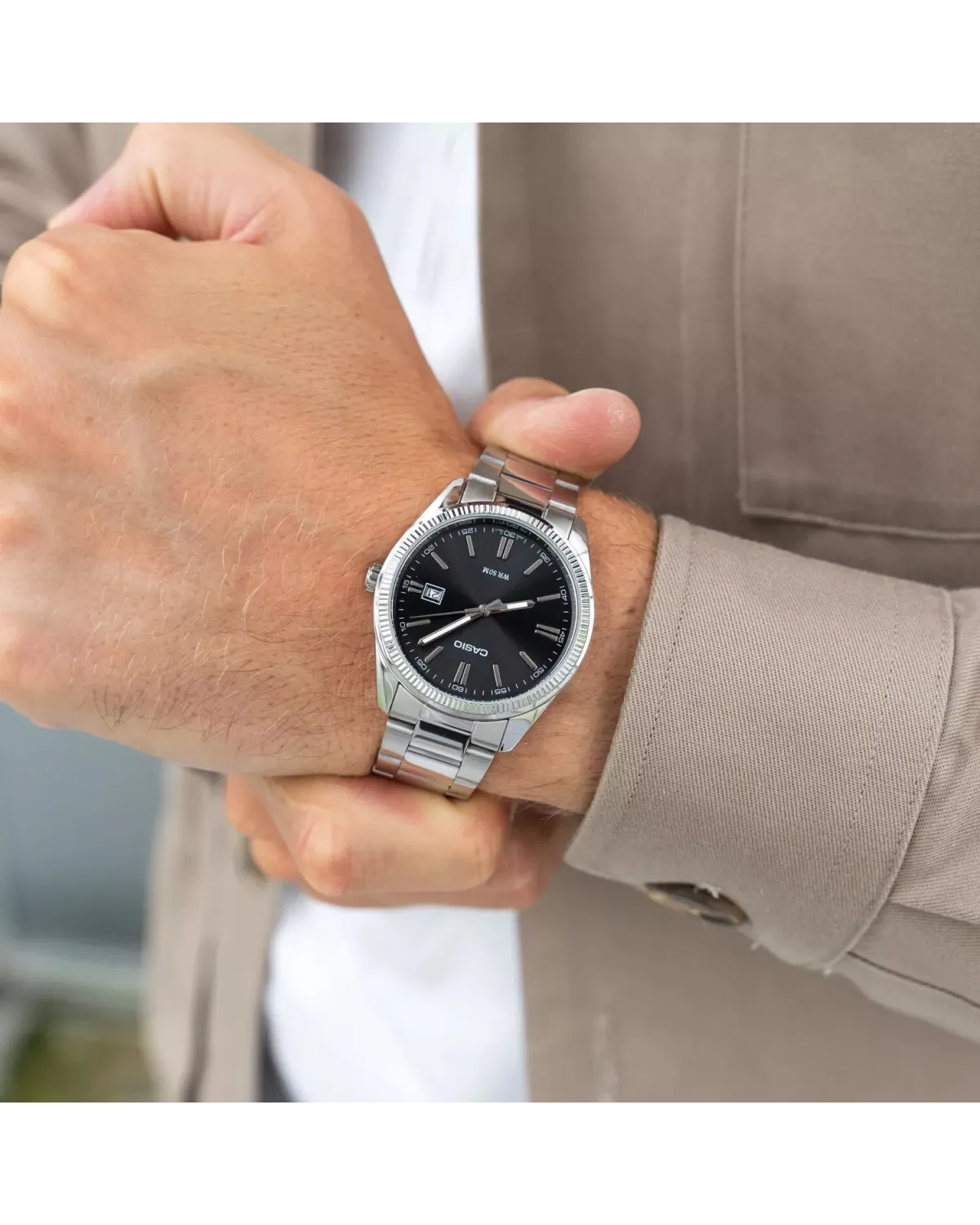 ZEGAREK MĘSKI CASIO MTP-1302PD-1A1 (zd072f) + BOX