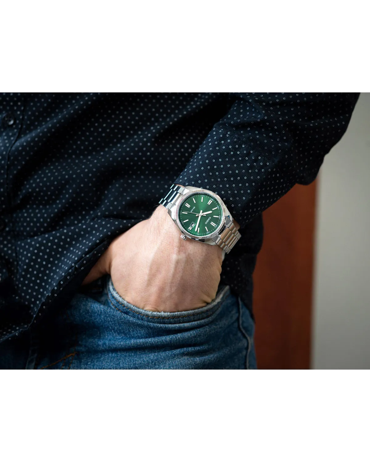 ZEGAREK MĘSKI CASIO MTP-1302PD-3AV + BOX ZEGAREK MĘSKI CASIO MTP-1302PD-3AV + BOX