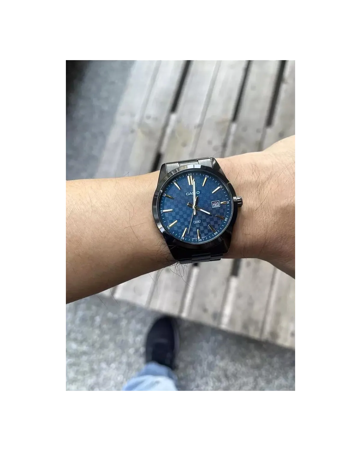 ZEGAREK MĘSKI CASIO MTP-VD03B-2A + BOX