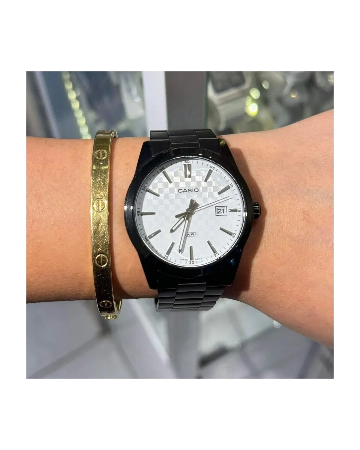 ZEGAREK MĘSKI CASIO MTP-VD03B-7A + BOX