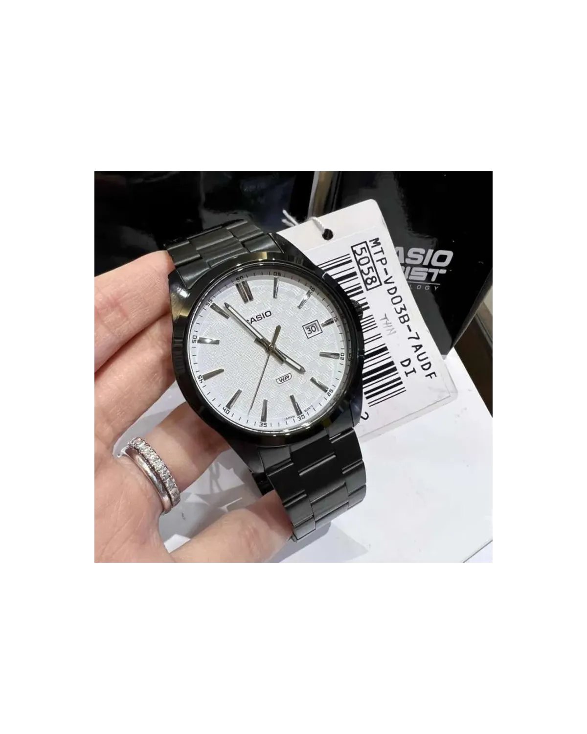 ZEGAREK MĘSKI CASIO MTP-VD03B-7A + BOX
