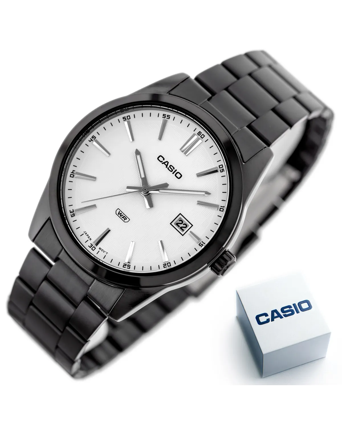 ZEGAREK MĘSKI CASIO MTP-VD03B-7A + BOX