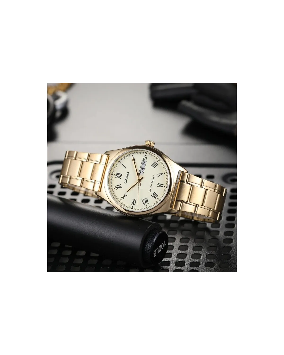 ZEGAREK MĘSKI CASIO  MTP-V006G-9B + BOX