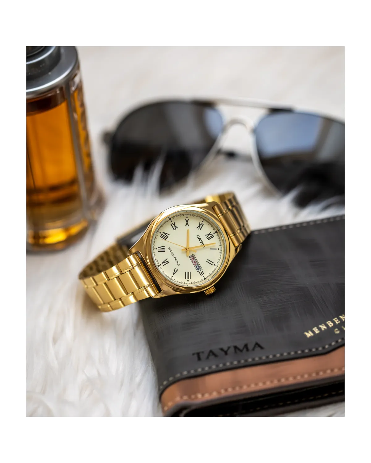ZEGAREK MĘSKI CASIO  MTP-V006G-9B + BOX
