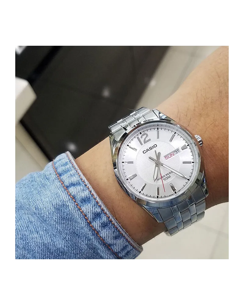 ZEGAREK MĘSKI CASIO MTP-1335D-7A (zd026d) + BOX