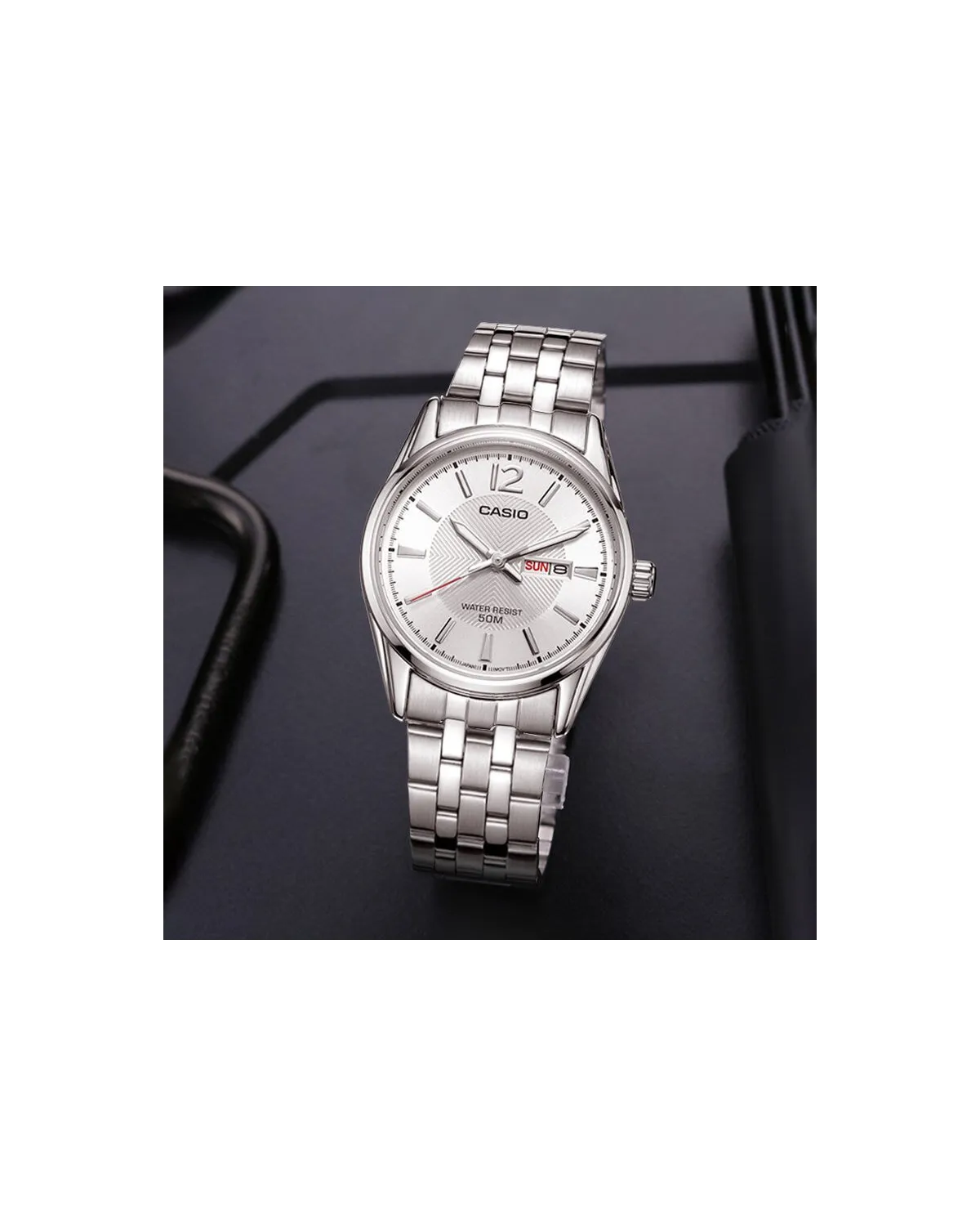 ZEGAREK MĘSKI CASIO MTP-1335D-7A (zd026d) + BOX