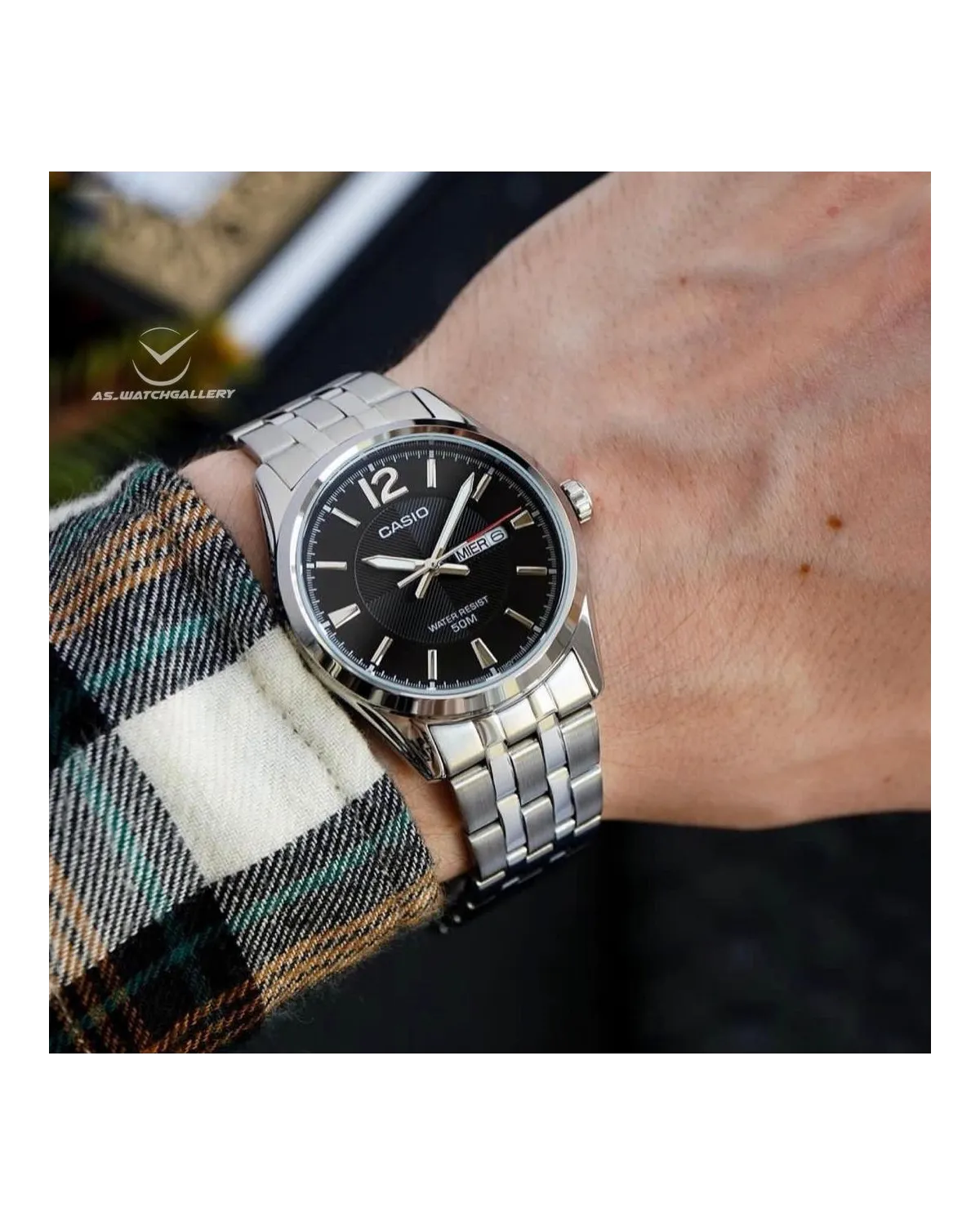 ZEGAREK MĘSKI CASIO MTP-1335D 1AV (zd026a) + BOX