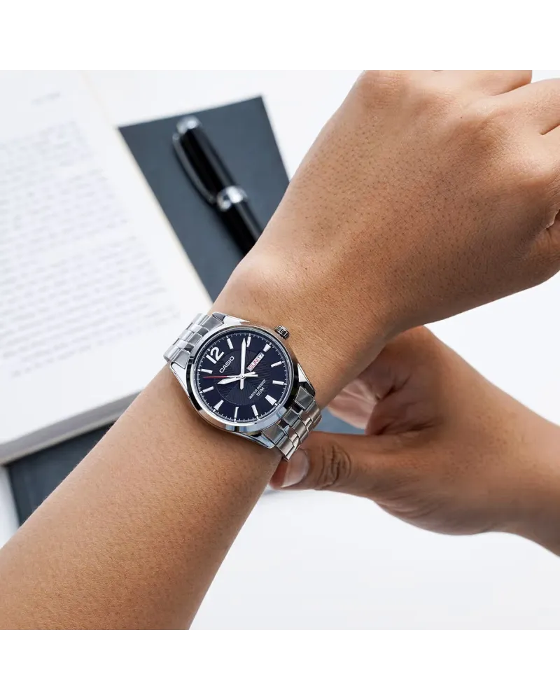 ZEGAREK MĘSKI CASIO MTP-1335D 1AV (zd026a) + BOX