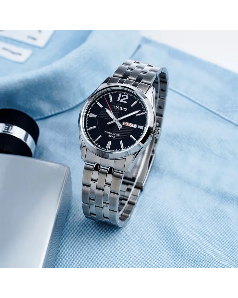 ZEGAREK MĘSKI CASIO MTP-1335D 1AV (zd026a) + BOX