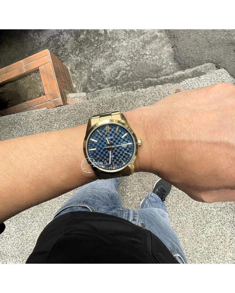 ZEGAREK MĘSKI CASIO MTP-VD03G-2A + BOX