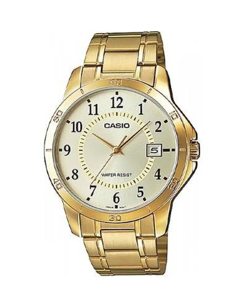 ZŁOTY ZEGAREK MĘSKI CASIO MTP-V004G-9B (zd047a) + BOX ZŁOTY ZEGAREK MĘSKI CASIO MTP-V004G-9B (zd047a) + BOX