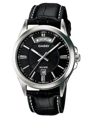 Zegarek Męski Casio Collection MTP-1381L-1A (zd076e) + BOX