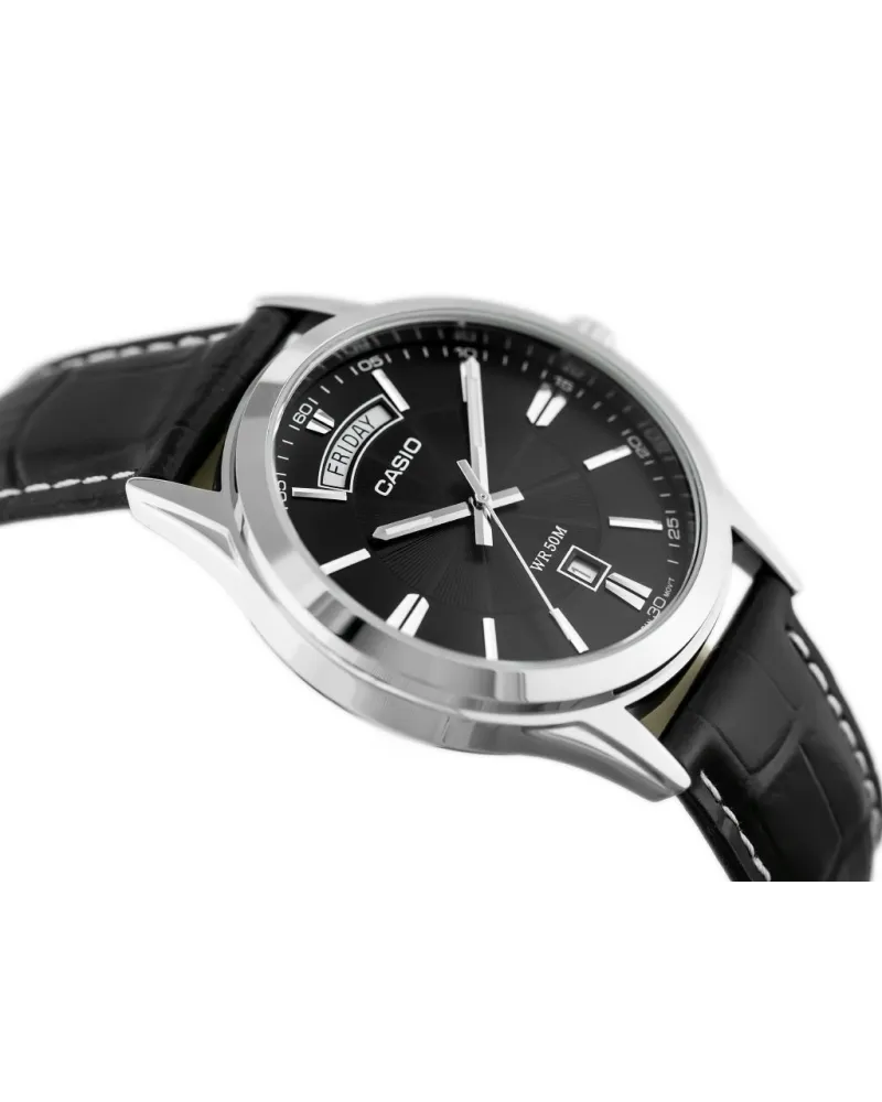 Zegarek Męski Casio Collection MTP-1381L-1A (zd076e) + BOX Zegarek Męski Casio Collection MTP-1381L-1A (zd076e) + BOX