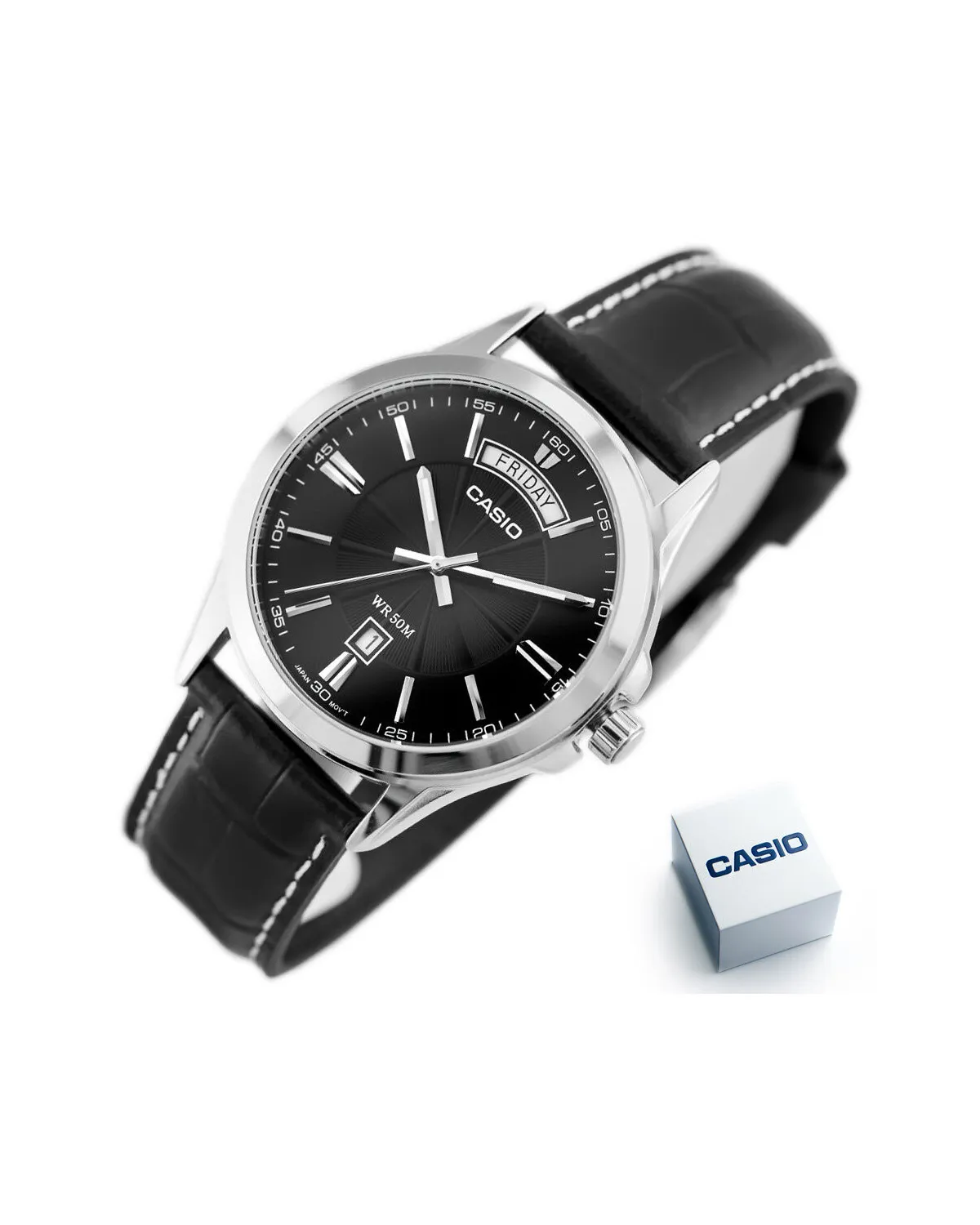 Zegarek Męski Casio Collection MTP-1381L-1A (zd076e) + BOX Zegarek Męski Casio Collection MTP-1381L-1A (zd076e) + BOX