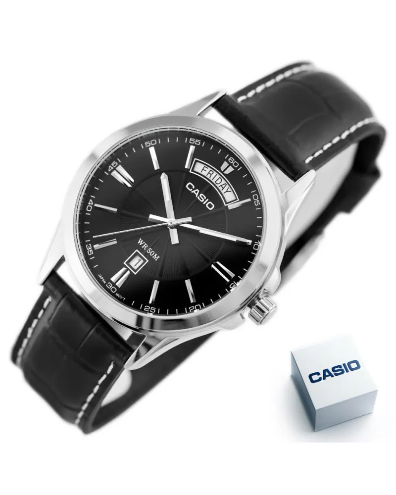 Zegarek Męski Casio Collection MTP-1381L-1A (zd076e) + BOX Zegarek Męski Casio Collection MTP-1381L-1A (zd076e) + BOX