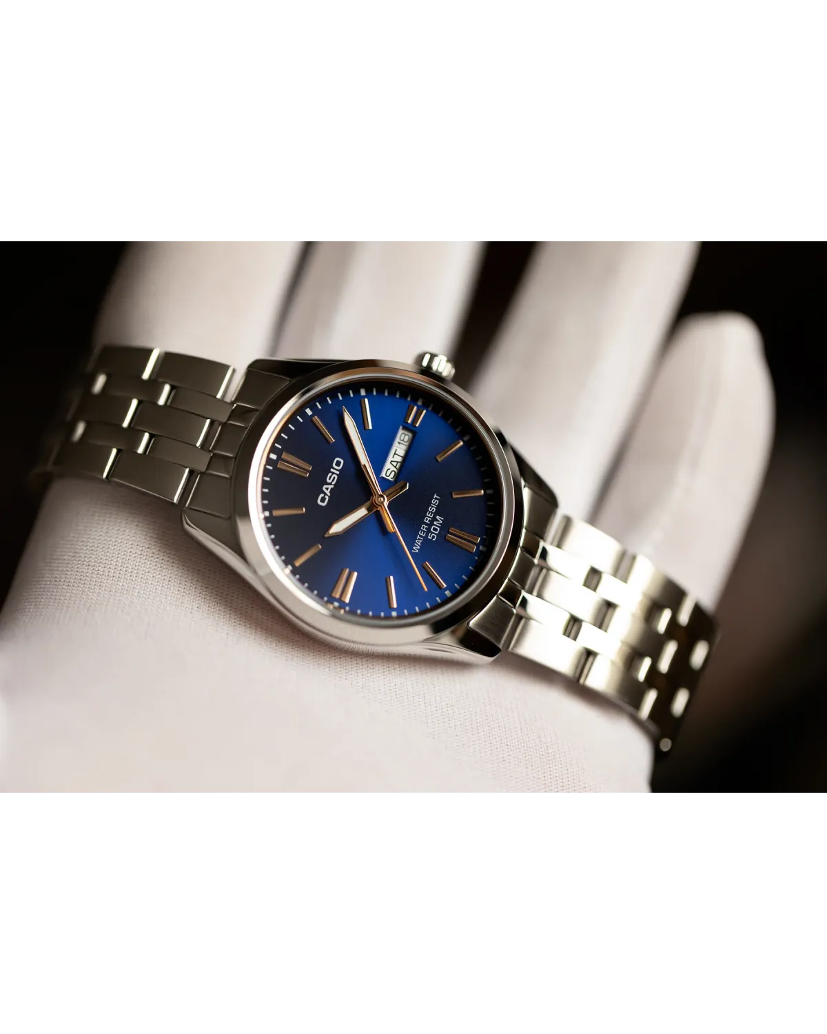 ZEGAREK MĘSKI CASIO MTP-1335D-2A2 (zd026c) + BOX