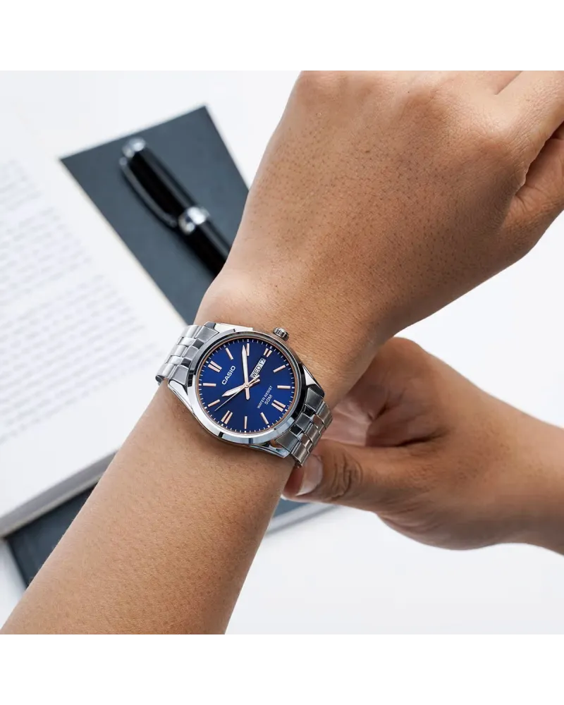 ZEGAREK MĘSKI CASIO MTP-1335D-2A2 (zd026c) + BOX
