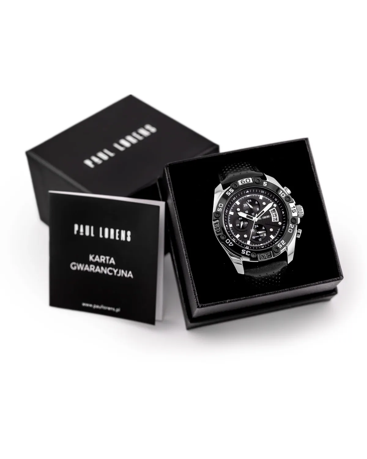 ZEGAREK MĘSKI PAUL LORENS - PL8754A5-1A1 (zg375a) + BOX