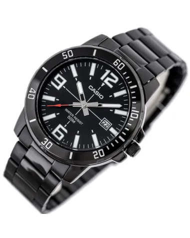ZEGAREK MĘSKI CASIO MTP-VD01B-1B (zd169e) + BOX