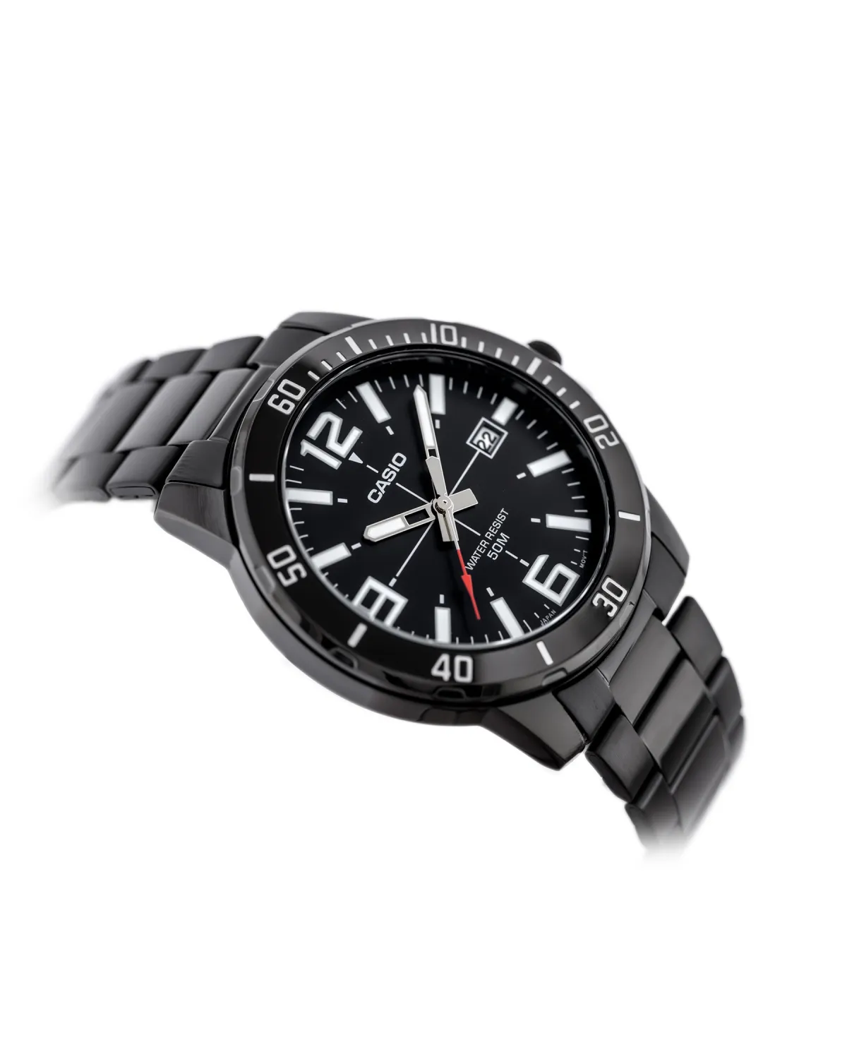 ZEGAREK MĘSKI CASIO MTP-VD01B-1B (zd169e) + BOX