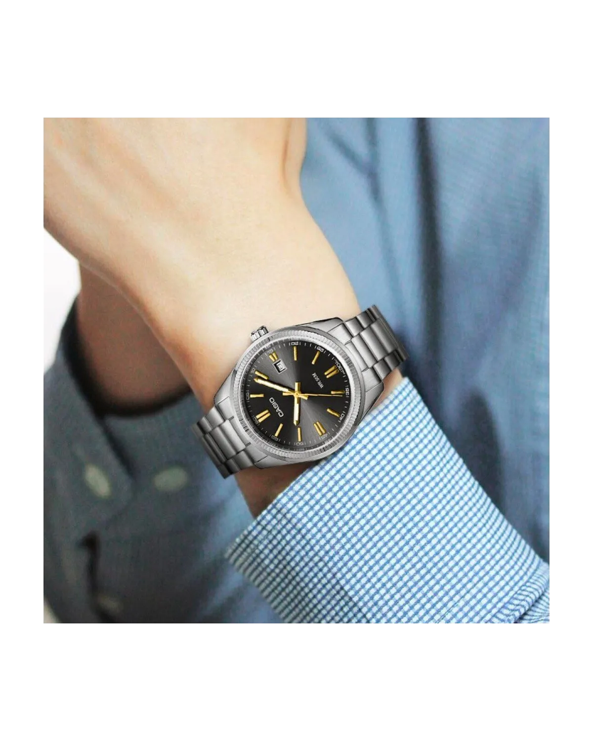ZEGAREK MĘSKI CASIO MTP-1302D-1A2 (zd072b) + BOX