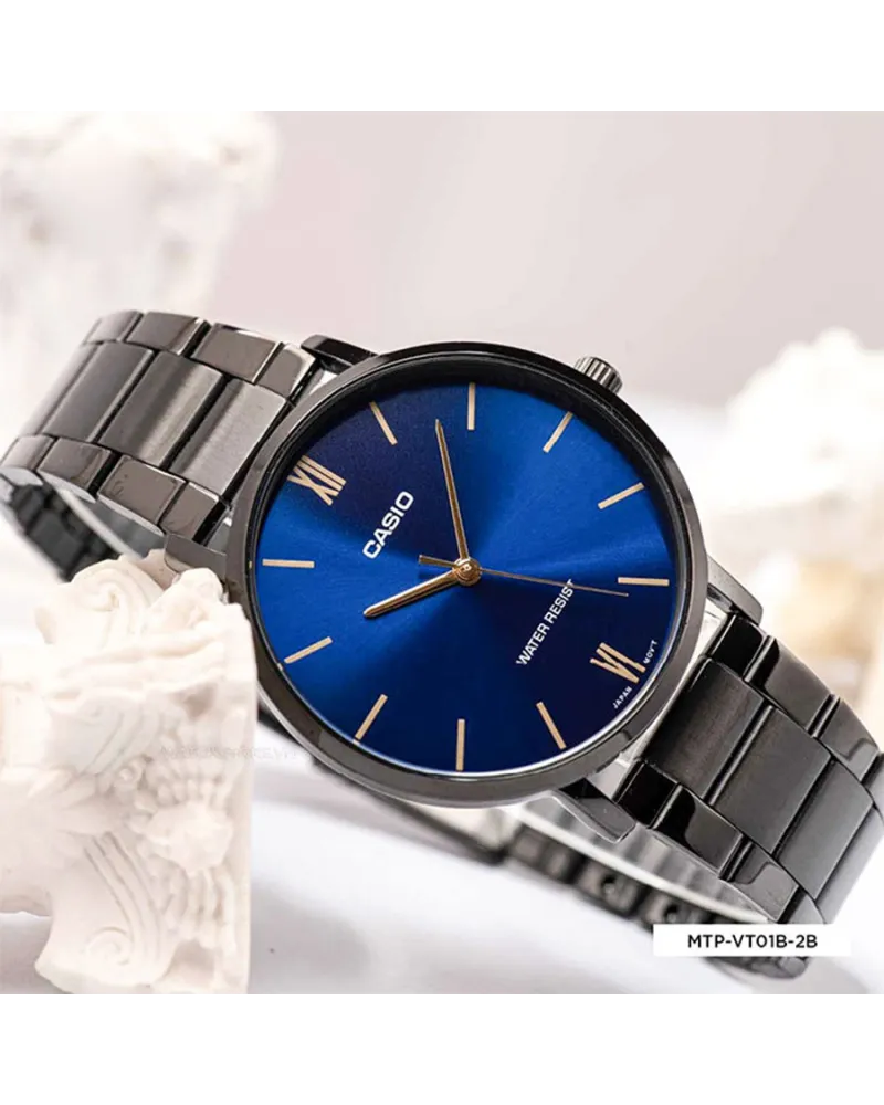 Zegarek Męski Casio MTP-VT01B-2B + BOX
