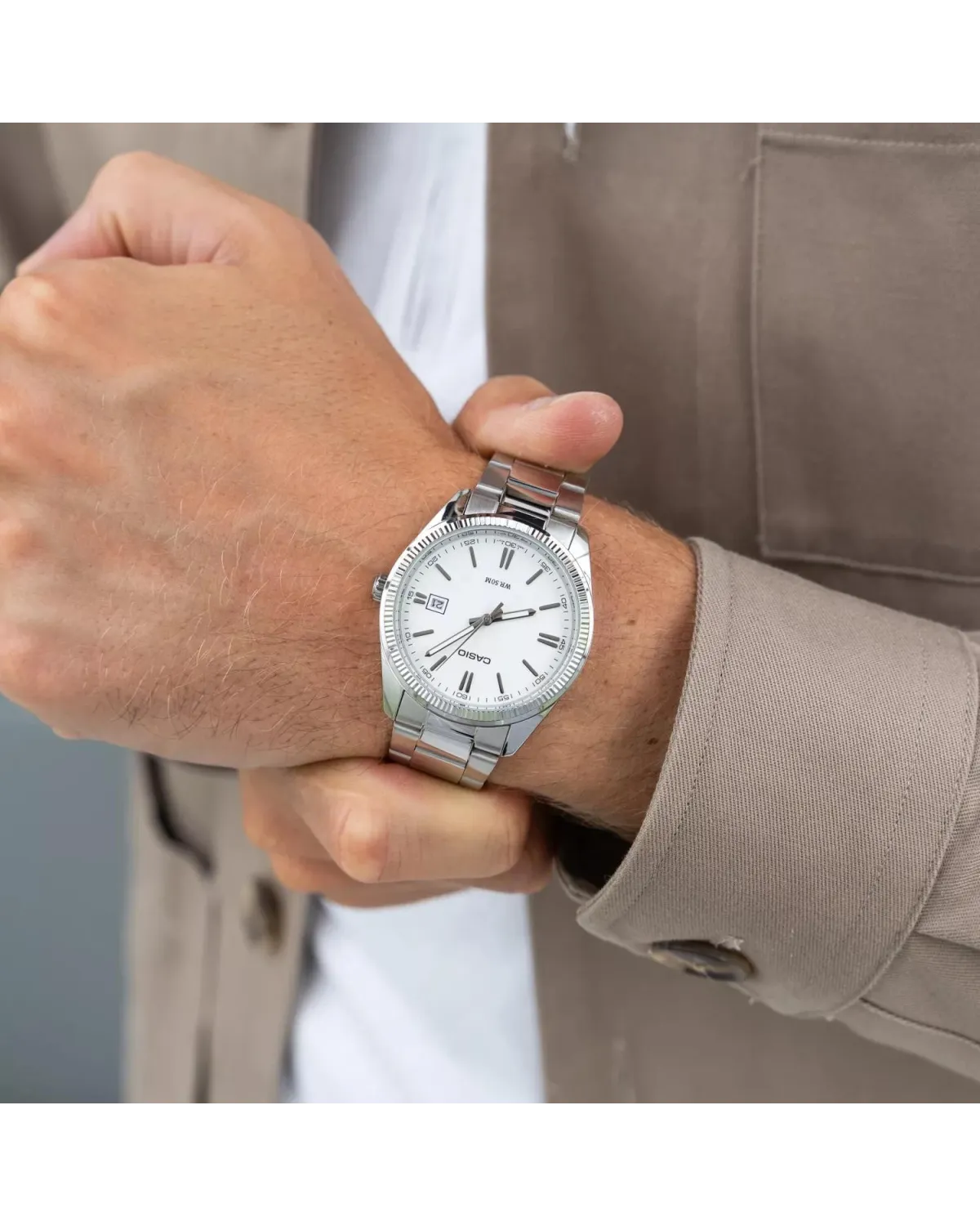 ZEGAREK MĘSKI CASIO MTP-1302D-7A1 (zd072c) + BOX