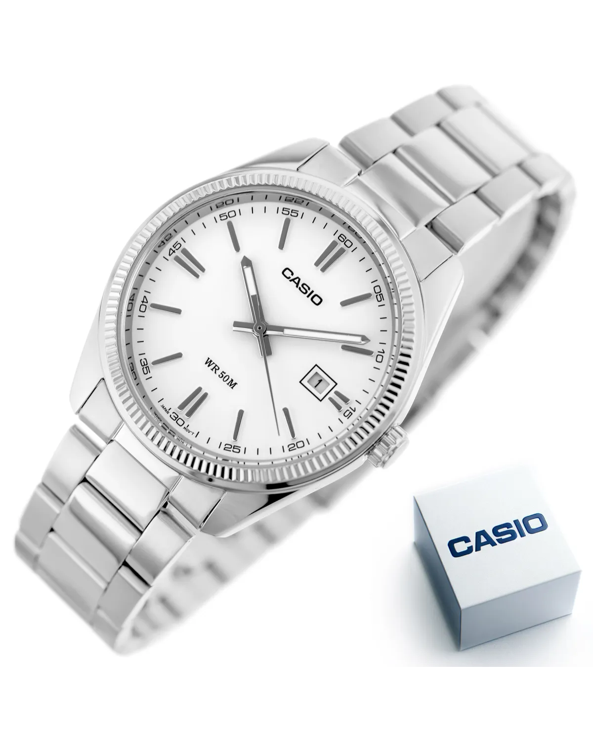 ZEGAREK MĘSKI CASIO MTP-1302D-7A1 (zd072c) + BOX