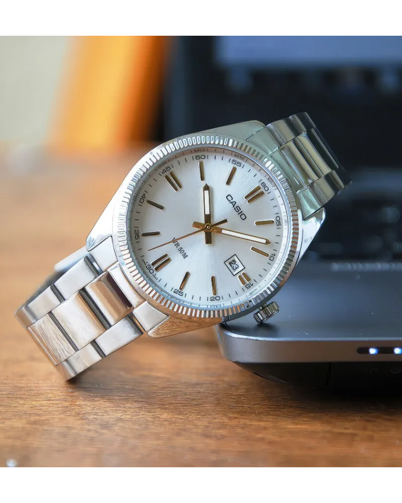 ZEGAREK MĘSKI CASIO MTP-1302D-7A2VDF (zd072a) + BOX