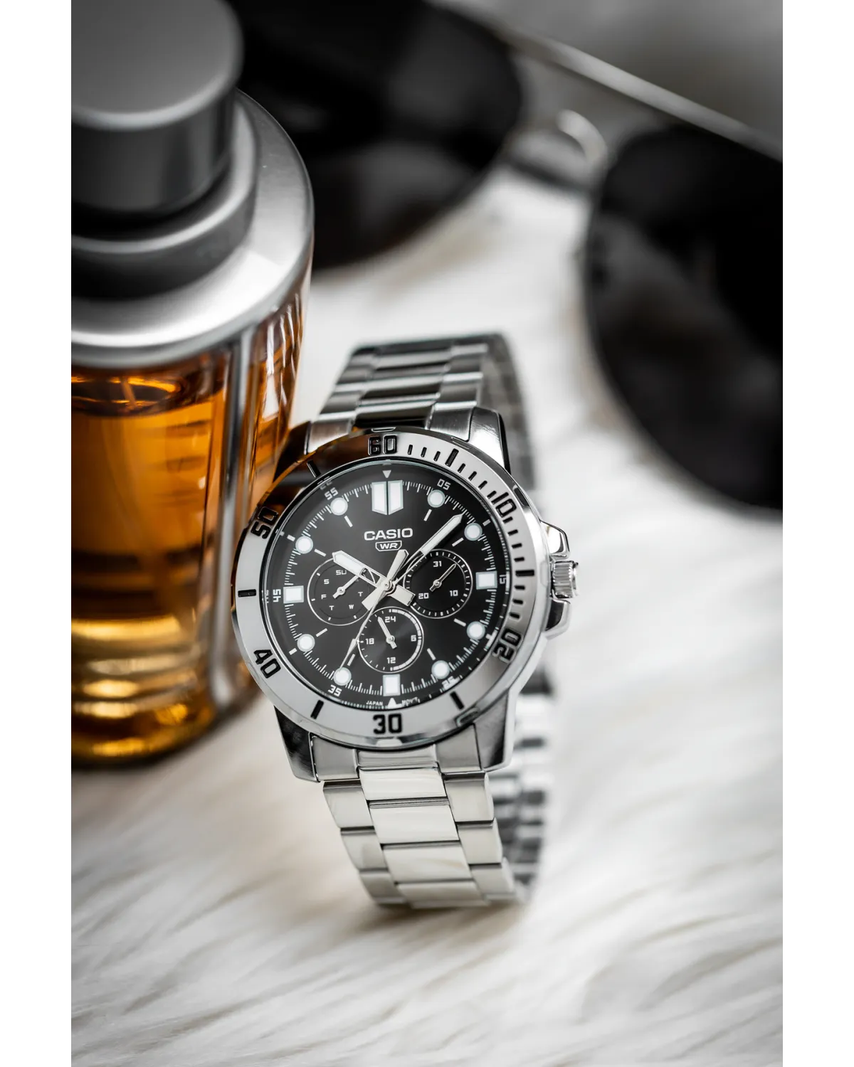 ZEGAREK MĘSKI CASIO MTP-VD300D-1E (zd268a) + BOX