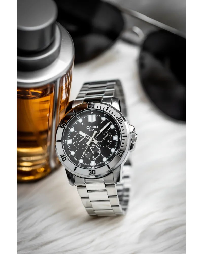 ZEGAREK MĘSKI CASIO MTP-VD300D-1E (zd268a) + BOX