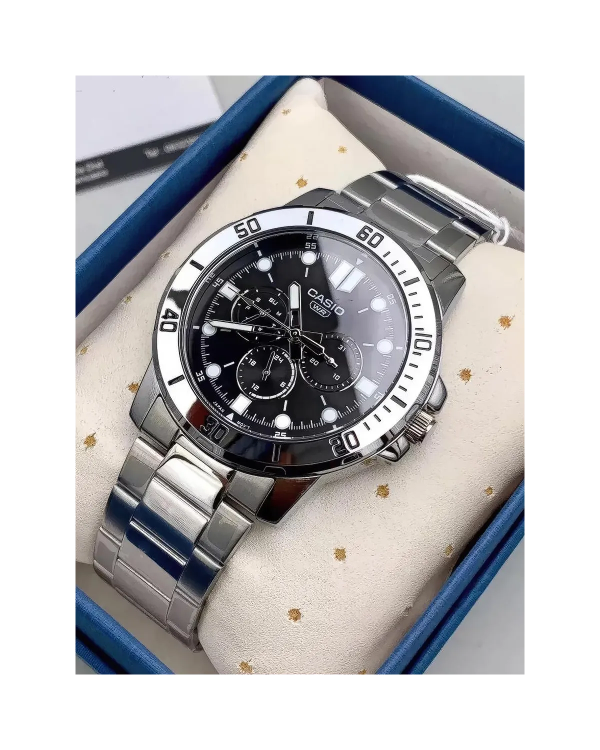 ZEGAREK MĘSKI CASIO MTP-VD300D-1E (zd268a) + BOX