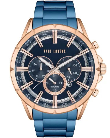 ZEGAREK MĘSKI PAUL LORENS - PL13605B-6F3 (zg359e) + BOX