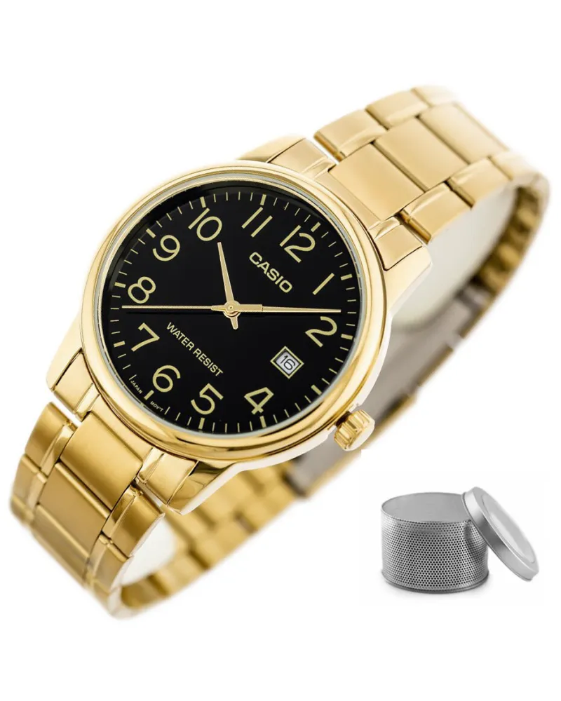 ZEGAREK MĘSKI CASIO MTP-V002G-1B (zd103a) + BOX ZEGAREK MĘSKI CASIO MTP-V002G-1B (zd103a) + BOX
